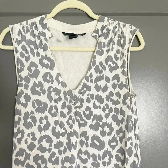 Marc By Marc Jacobs Womens Pima Cotton Dita The Cheetah Printed Dress Size XS - Picture 3 of 10